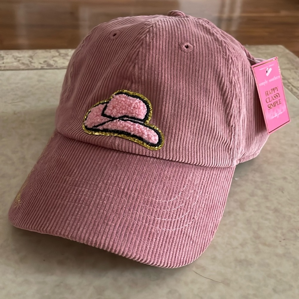 Simply Southern corduroy cowboy hat BRAND NEW WITH TAGS!